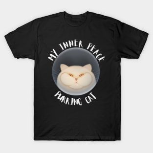 My inner peace Purring cat T-Shirt